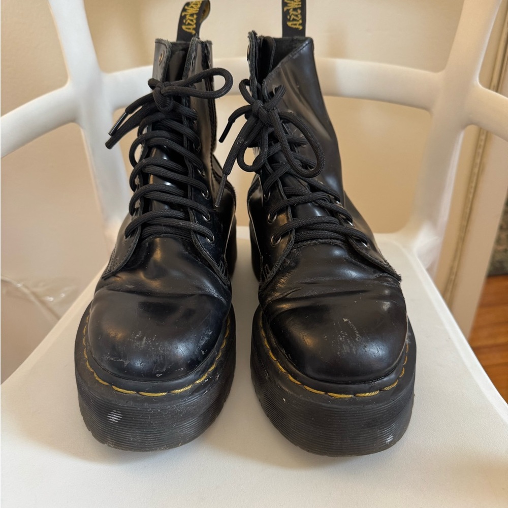 Dr. Martens Jadon Lace-Up Boots - Black